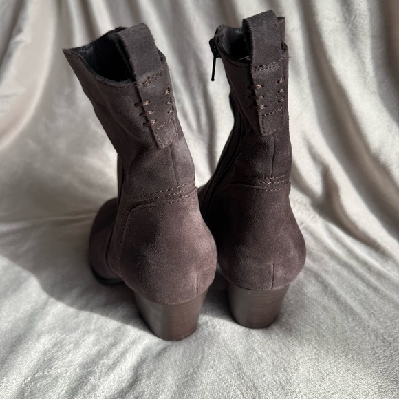 Leather Lucky Brand chocolate Brown Boots
